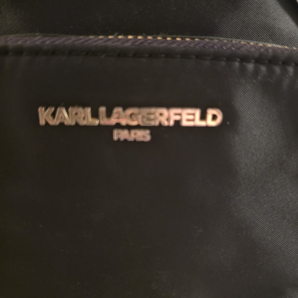 Karl Lagerfeld Black Bow Backpack - Picture 5 of 7